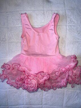 Princess Expressions infant girls dress size 6-12 Months pink tutu sleeveless
